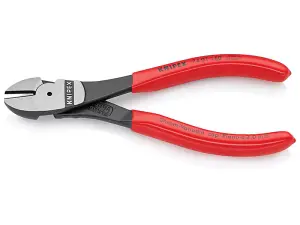 Knipex 74 01 250 SB High Leverage Diagonal Cutters PVC Grip 250mm (10in) KPX7401250