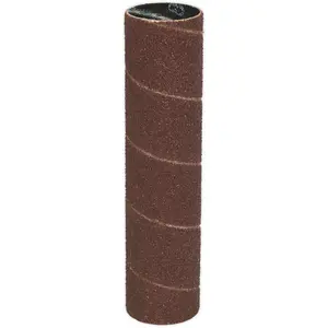 25mm x 90mm Bobbin Drum Sanding Sleeve - 80 Grit - Oscillating Aluminium Oxide