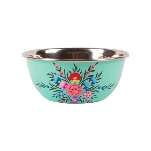 BillyCan - Picnic Bowl - 18.5cm  - Mint Pansy