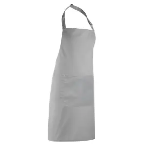 Premier Ladies/Womens Colours Bip Apron With Pocket / Workwear (Pack of 2)