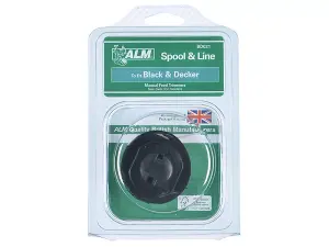 ALM Manufacturing BD021 Spool & Line to Fit Black & Decker Trimmers A6044