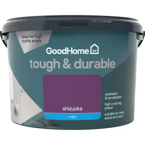 GoodHome Durable Shizuoka Matt Emulsion paint, 2.5L