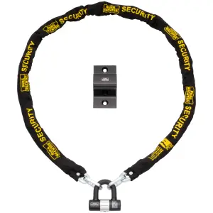 2M HEAVY DUTY CHAIN, U-LOCK AND ANCHOR