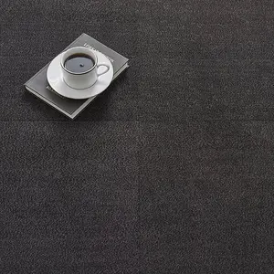 Kraus Premium Carpet Floor Tile - Charcoal Grey - 20 Tiles in a box - 50cm x 50cm - Total 5m² Coverage