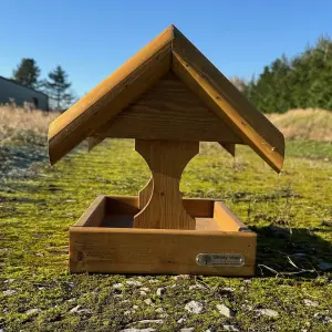 Simply Wood Shaftsbury Bird Table Slate Roof with FREE Bird Seed