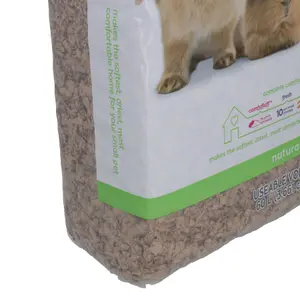 1Pk Natural 60L Quality Pet Small Animal Bedding Cage Bedding  99% Dust Free