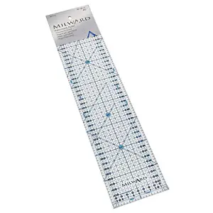 PWORK RULER 10X45CM - Rule: Patchwork: Metric: 10 x 45cm: 1 Piece - Milward