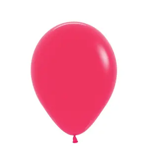 Sempertex Amscan Latex Balloons (Pack of 100) Raspberry (One Size)