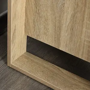 Hopkint 2 Drawer Bedside Table Natural