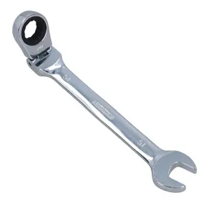 15mm Metric Flexi Head Ratchet Combination Spanner Wrench 72 Teeth