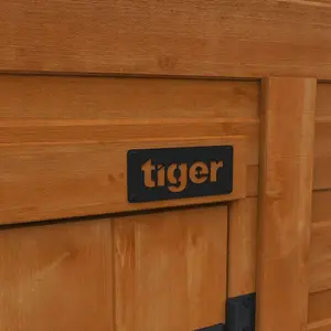 Tiger 5 ft. W x 7 ft. D Shiplap Apex Wooden Shed