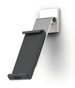 Durable Aluminium Tablet Holder iPad Wall Arm Mount - Lockable & Rotatable