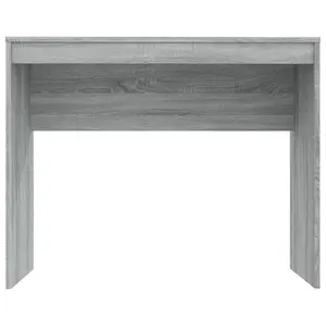 Berkfield Desk Grey Sonoma 90x40x72 cm Engineered Wood