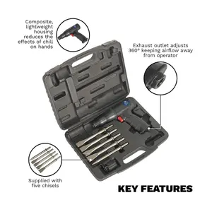 Sealey Air Hammer Kit Composite Premier - Long Stroke SA614