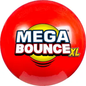 Wicked Mega Bounce XL Red. Huge inflatable bounce ball with a 2.5m circumference. Foot pump included