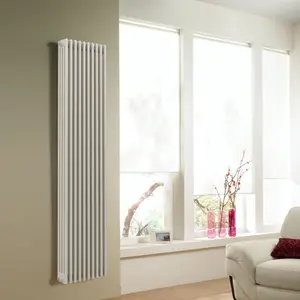 Acova White 4 Column Radiator, (W)490mm x (H)2000mm