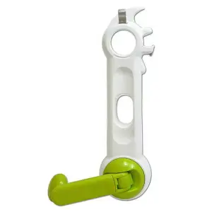 Versatile 6-in-1 Multi-Use Bottle and Can Opener for Kitchen