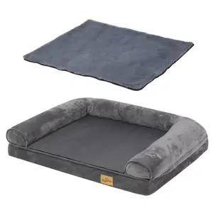 Hundebett Dog Beds Bolster Cushion 19cm H x 100cm W x 75cm D