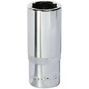 18mm Deep Drive Socket - Forged Steel Chrome Vanadium 3/8" Square Drive