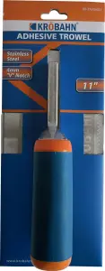 KROBAHN ADHESIVE TROWEL 11" 4MM V NOTCH KB-TAVS4011