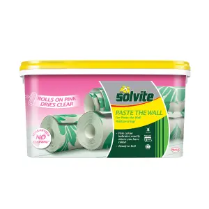 Solvite Paste the wall Wallpaper Adhesive 5kg