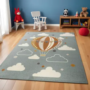 MONTY Kids' Bedroom & Playroom Rug 160 x 213 cm