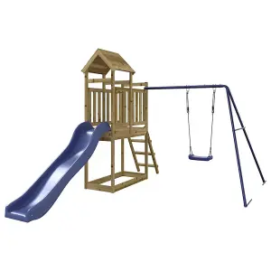 Berkfield Outdoor Playset Impregnated Wood Pine