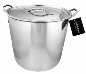 Buckingham Stock Pot with Lid Stainless Steel Silver 31.0 x 31.0 x 27.0 cm