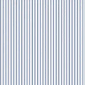 Galerie Miniatures 2 Blue White Ticking Stripe Smooth Wallpaper