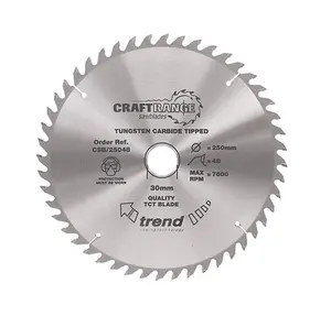 Trend CSB/16248 Craft Saw Blade 162Mm X 48T X 20Mm