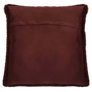 Bosie Lamina Red Wine Square Cushion