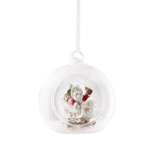 Santa's Sleigh Hanging Bauble