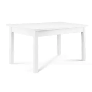 Cenare Extendable Dining Table White / 78cm H x 180cm W x 80cm D