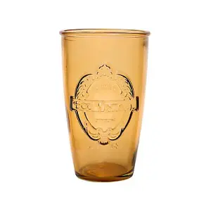 Dexam Sintra Recycled Glass Tumbler Ochre