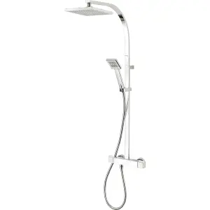 Triton Excellente Chrome effect Rear fed Shower