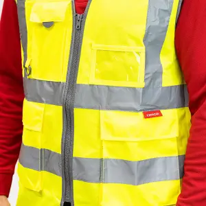 Timco - Hi-Visibility Executive Vest - Yellow (Size Small - 1 Each)