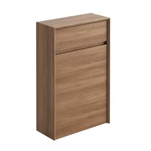 Matterhorn Natural Oak Back to Wall Toilet WC Unit (W)500mm (H)790mm