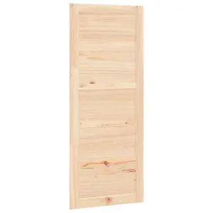 Berkfield Barn Door 80x1.8x204.5 cm Solid Wood Pine