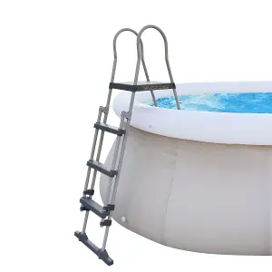 Avenli 20ft x 12ft x 48" Oval Above Ground Swimming Pool, Filter Pump & Accessories