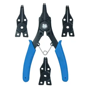 Circlip Pliers Internal External 4 in 1 Snap Ring Plier Combination Spring