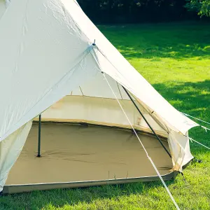 5M Bell Tent Lite, only 22KG with Zipped Groundsheet & Oxford Fabric