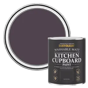 Rust-Oleum Grape Soda Matt Kitchen Cupboard Paint 750ml