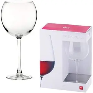 Set Of 2 Large Wine Glasses Champagne Drink Glassware 675Ml Capacity Durable Dishwasher Safe