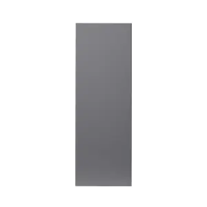 GoodHome Stevia Gloss anthracite Slab Highline Cabinet door (W)250mm (H)715mm (T)18mm