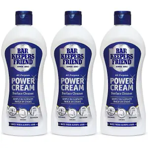 Bar Keepers Friend All Purpose Power Cream 350ml (Pack of 3)