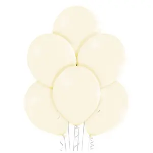 Belbal Pastel Balloon (Pack of 100) Vanilla (One Size)