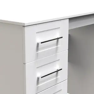 Ripon Vanity in White Ash (Ready Assembled)