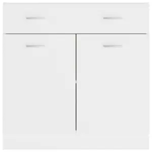 81.5cm Kitchen Pantry White