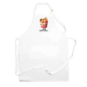 Purely Home Food Pun Novelty Kitchen Apron - Cooking & Baking Gift - I Speak French Fries