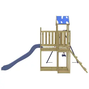 Berkfield Outdoor Playset Impregnated Wood Pine